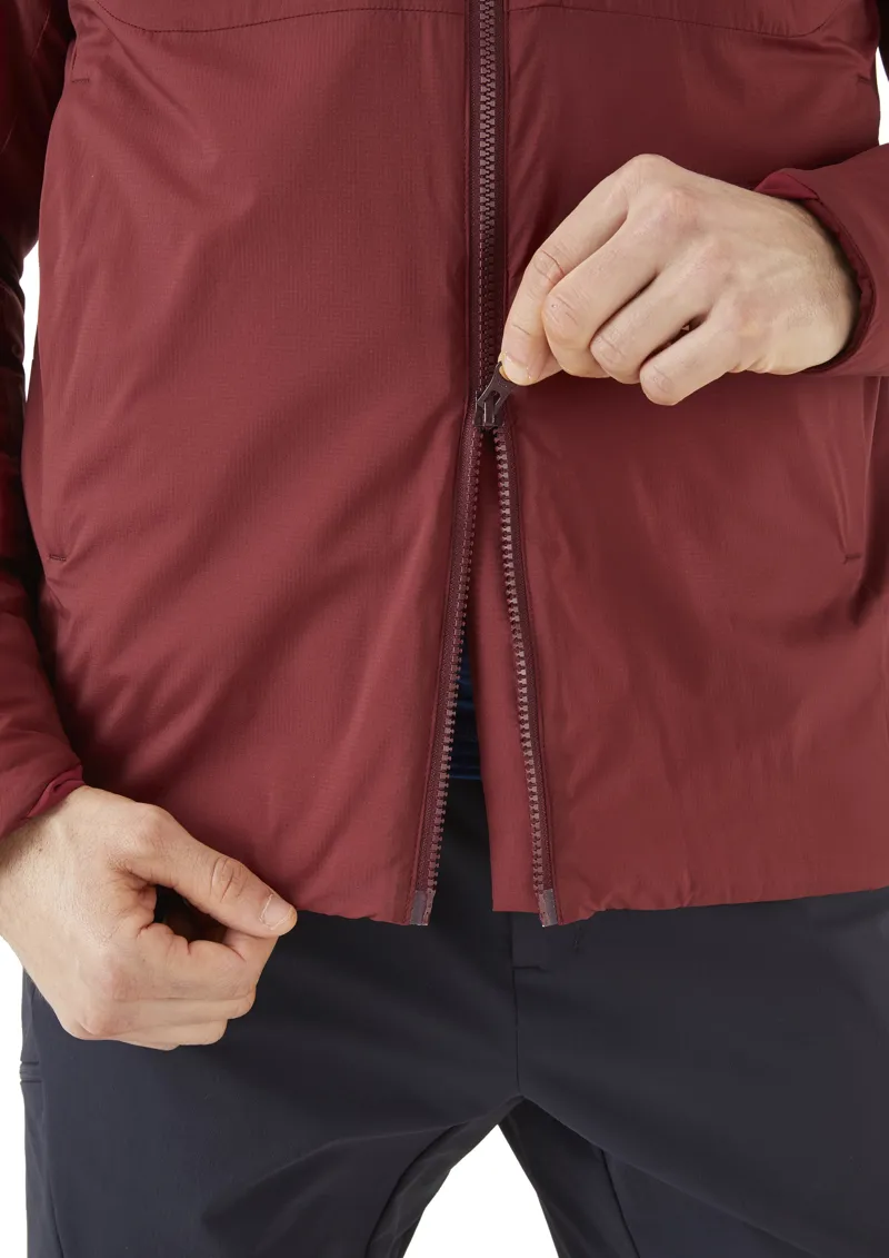 Rab Mens Xenair Alpine Jacket Oxblood Red-12
