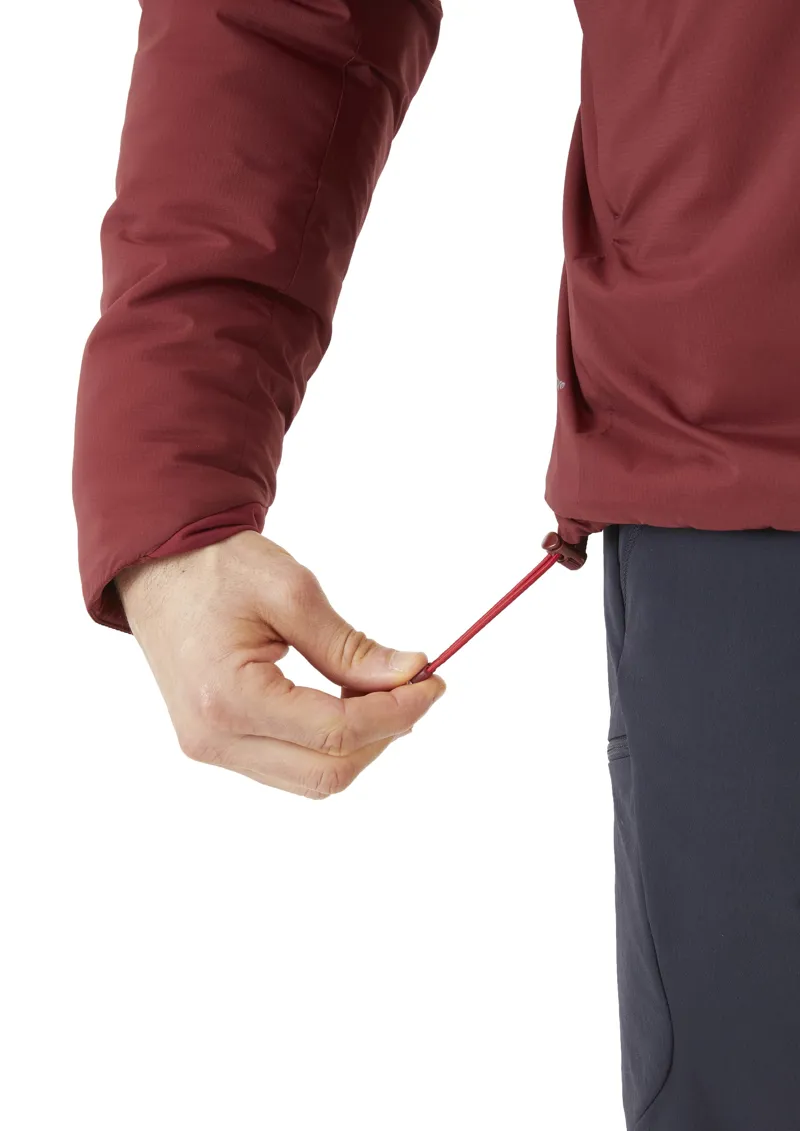 Rab Mens Xenair Alpine Jacket Oxblood Red-5