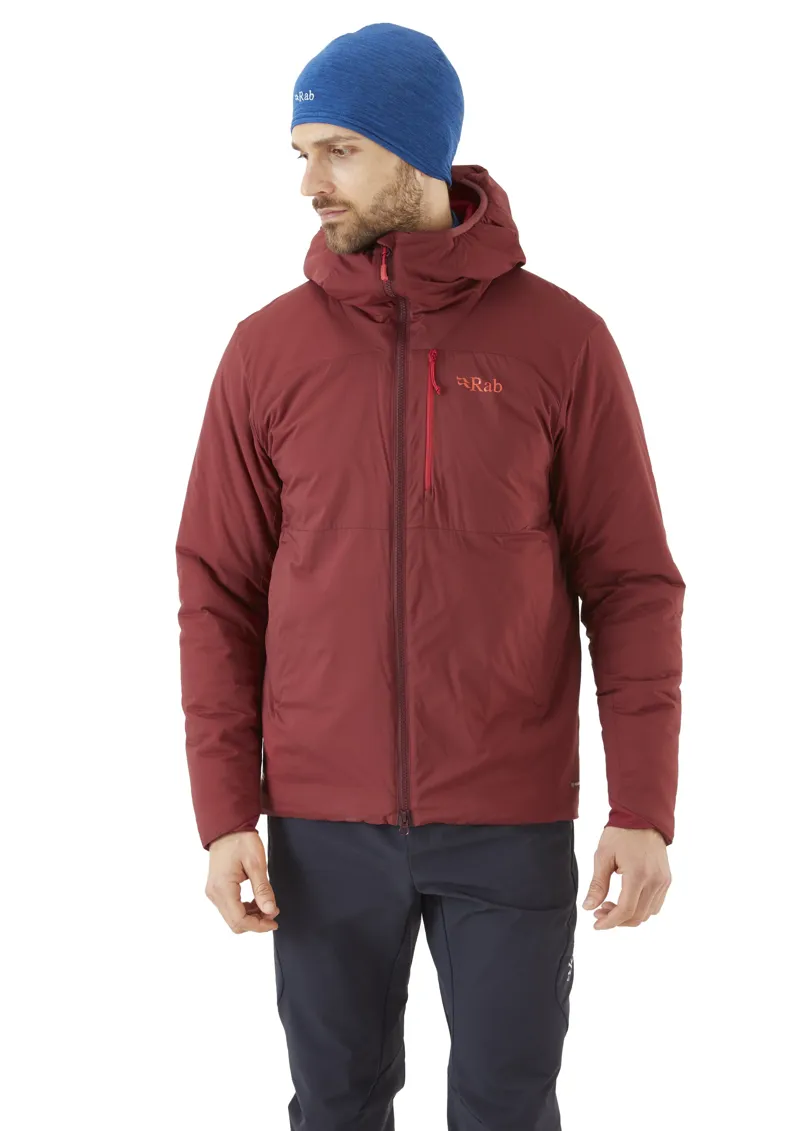 Rab Mens Xenair Alpine Jacket Oxblood Red-2