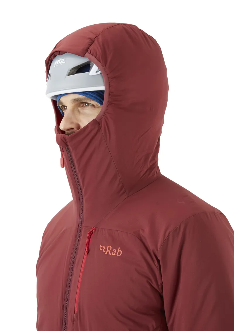 Rab Mens Xenair Alpine Jacket Oxblood Red-6