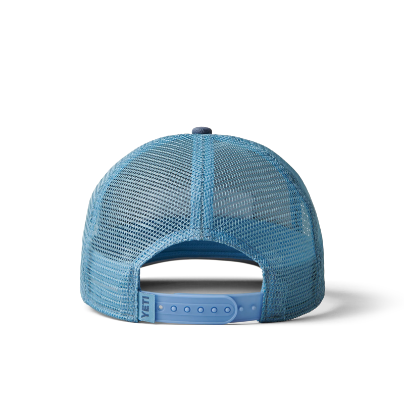 YETI Logo Badge Trucker Hat Indigo-2