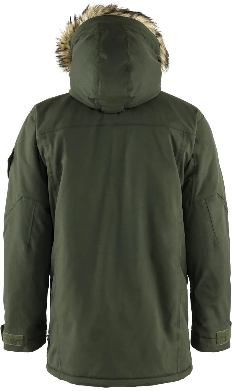 Fjallraven Mens Nuuk Parka Deep Forest-1