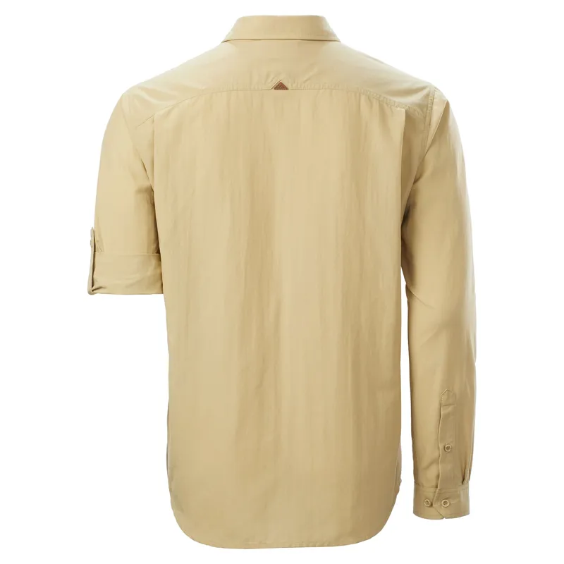 Kathmandu Mens RFIDtech Long Sleeve Shirt Olive/Grey-1