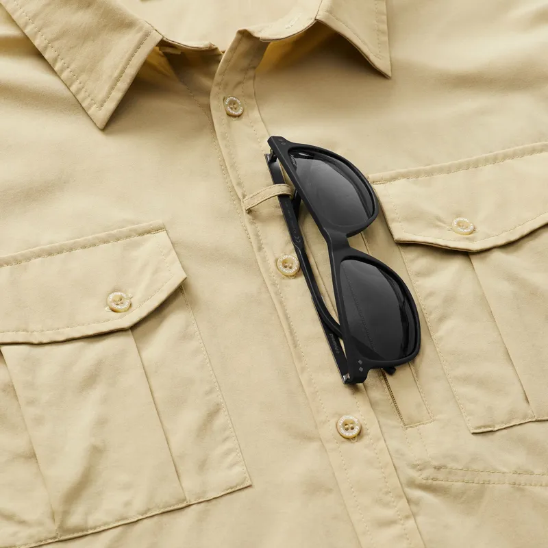 Kathmandu Mens RFIDtech Long Sleeve Shirt Olive/Grey-4