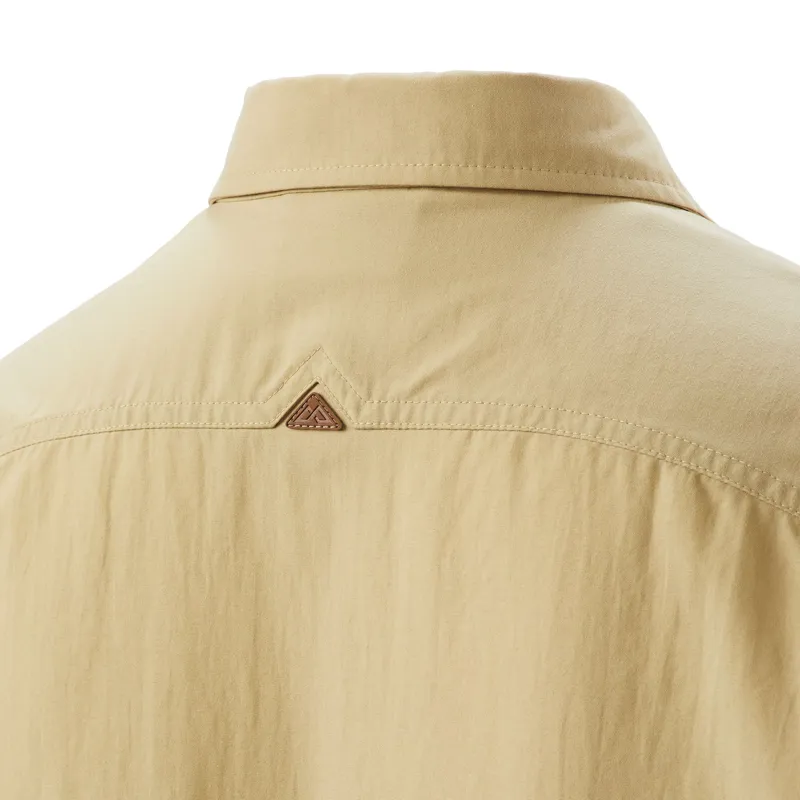 Kathmandu Mens RFIDtech Long Sleeve Shirt Olive/Grey-5