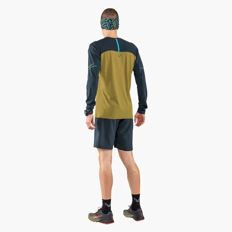 Dynafit Mens Alpine Pro LS T-shirt Army-2