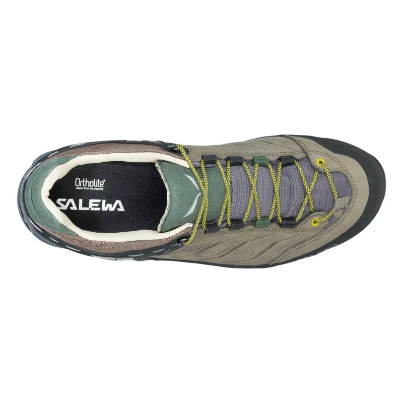 Salewa Mens Mountain Trainer Leather Walnut/Golden Palm-1