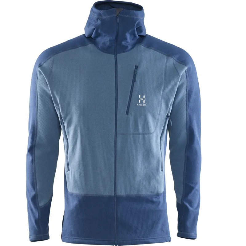 Haglofs Mens Alder Hood Blue Ink