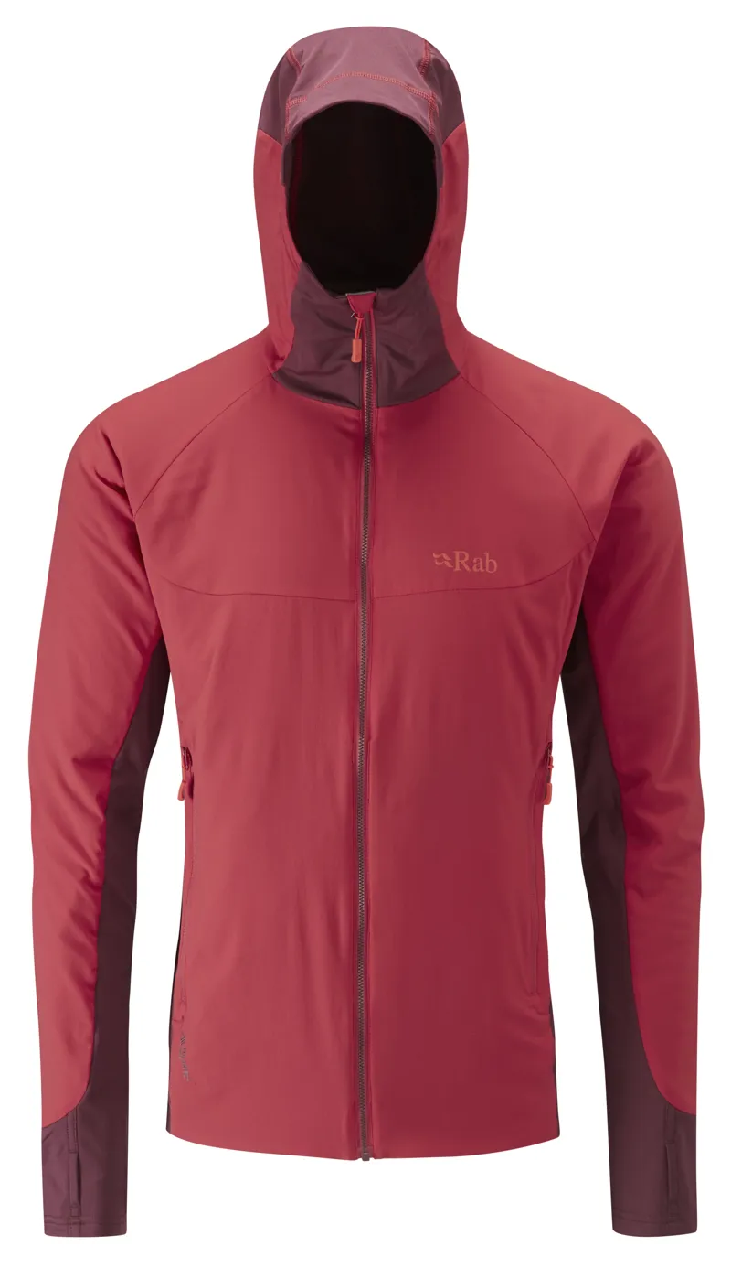 Rab Mens Alpha Flux Jacket Cayenne