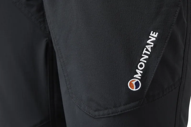 Montane Mens Alpine Trek Pants Black/Alpine Red-4