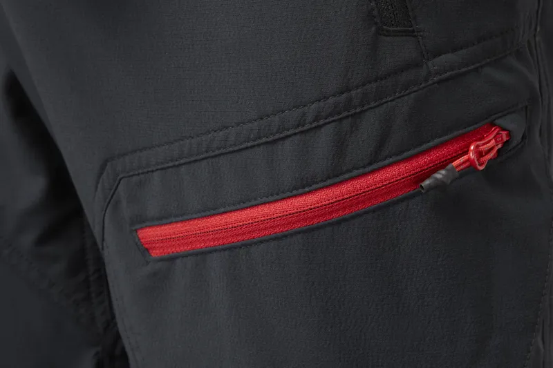 Montane Mens Alpine Trek Pants Black/Alpine Red-5