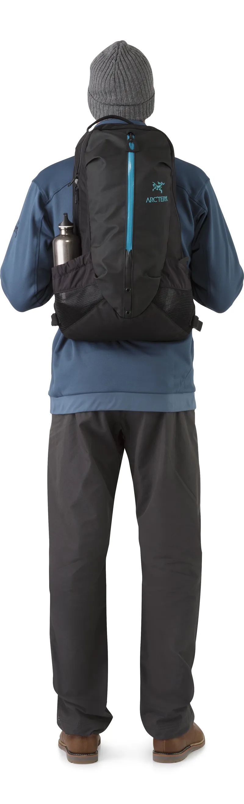 Arcteryx Arro 22 Black with Diablo Red-4