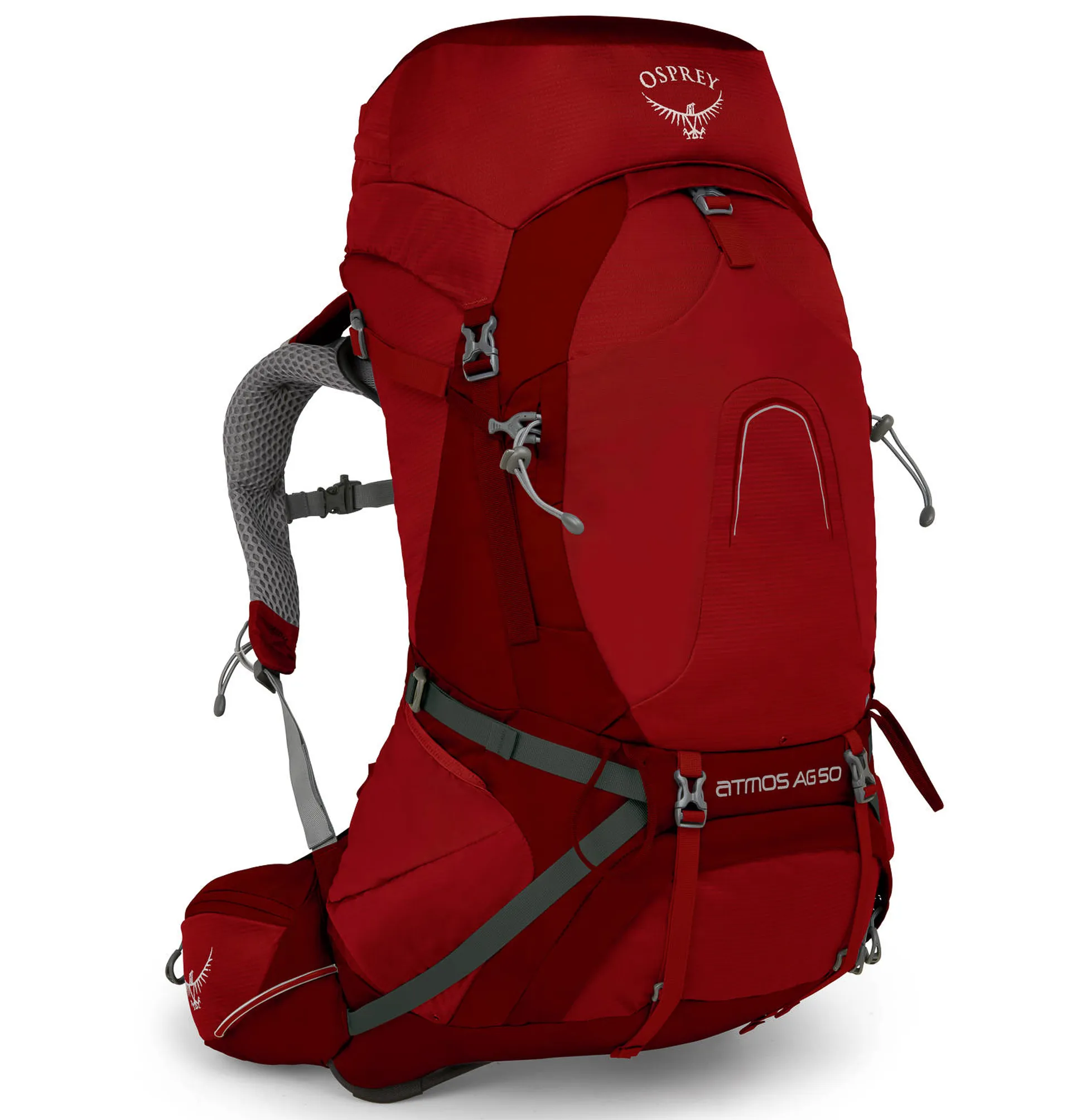 osprey atmos ag 50l backpack rigby red Osprey | Mens | Atmos AG 50
