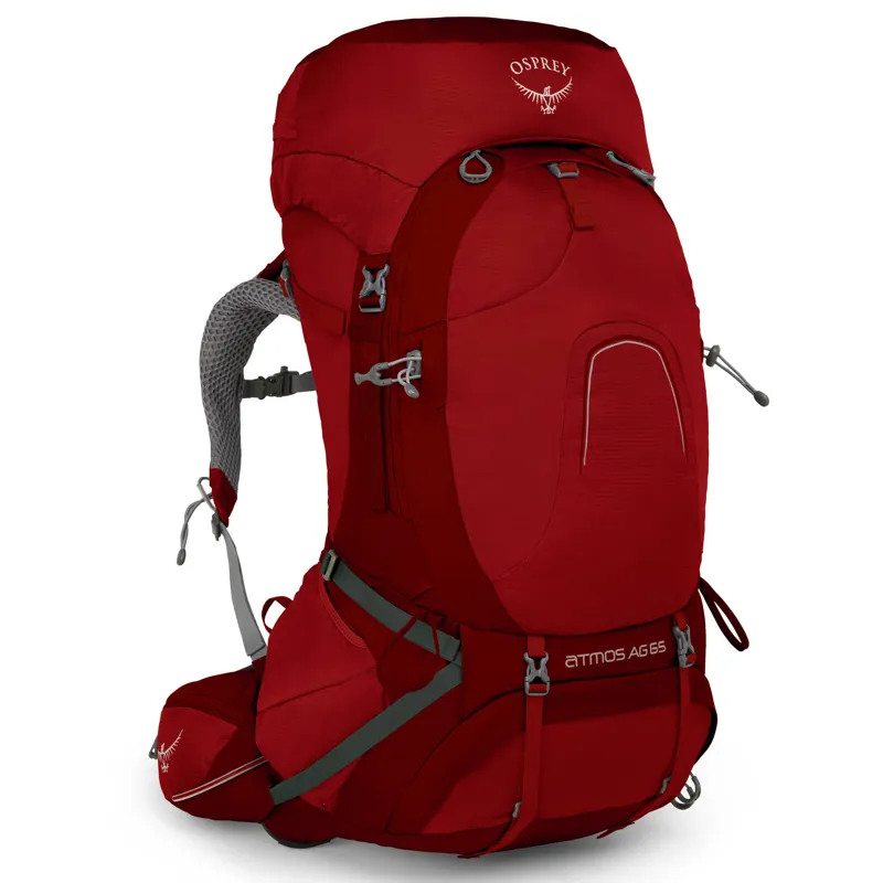 Osprey Mens Atmos AG 65 Rigby Red