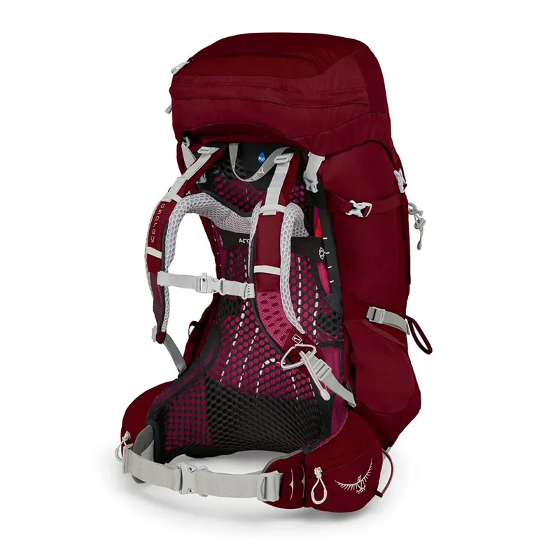 Osprey Womens Aura AG 65 Gamma Red-1