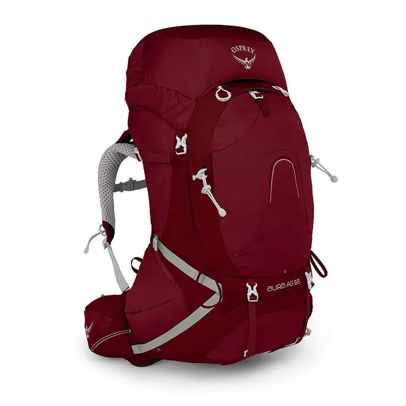 Osprey Womens Aura AG 65 Gamma Red