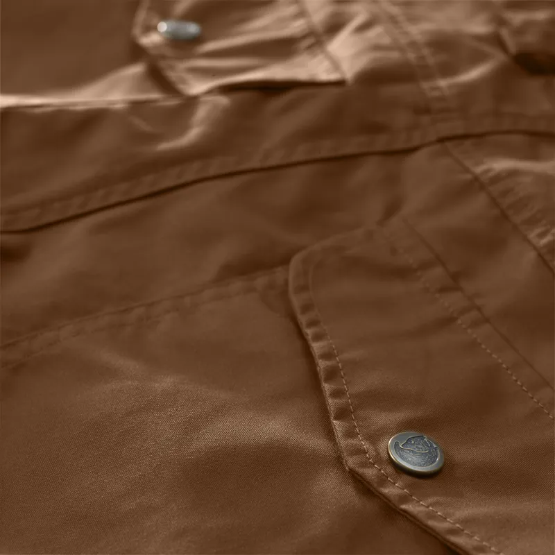 Fjallraven Mens Barents Pro Jeans Chestnut Raw Leg Length-3