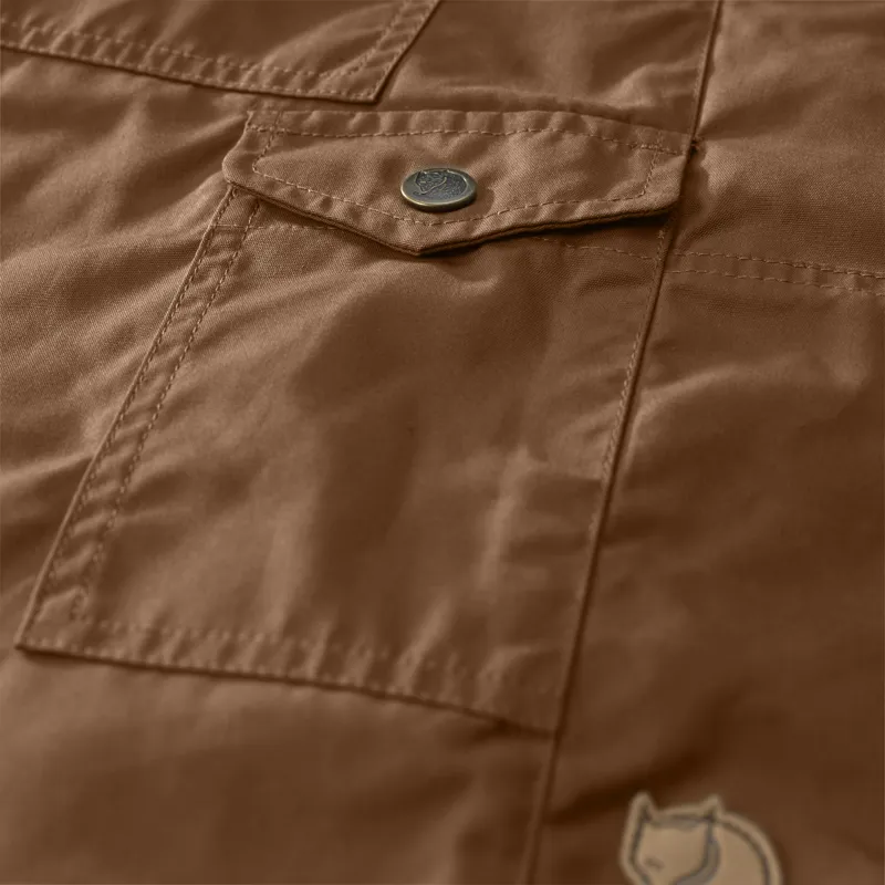 Fjallraven Mens Barents Pro Jeans Chestnut Raw Leg Length-4