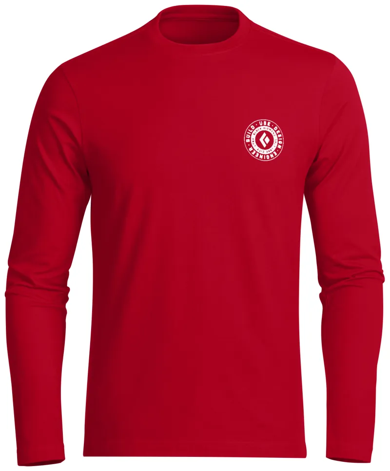 Black Diamond Mens Long Sleeve Tee U.D.E.B. Stamp Torch