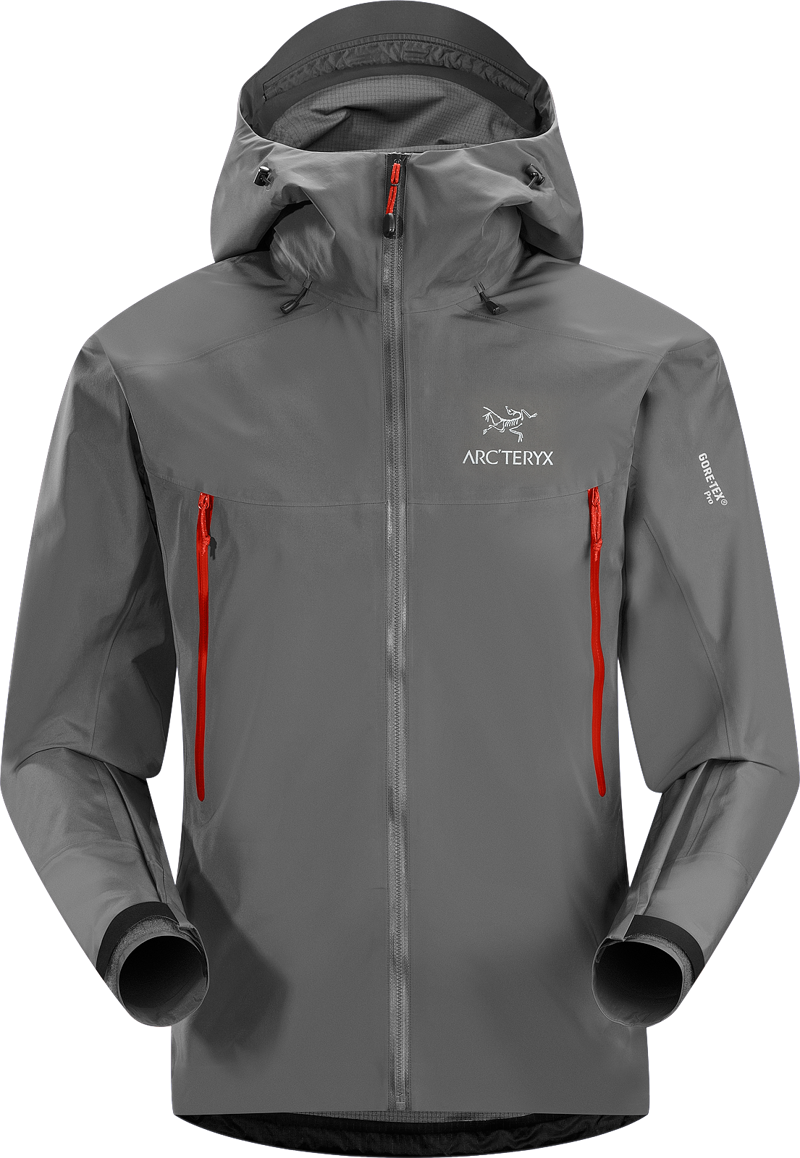 Arcteryx Mens Beta LT Jacket Iron Anvil
