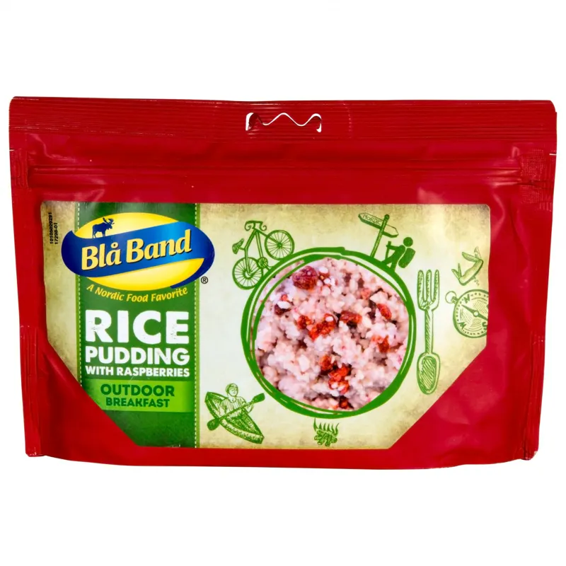 Bla Band Rice Pudding with Strawberries Freeze Dried