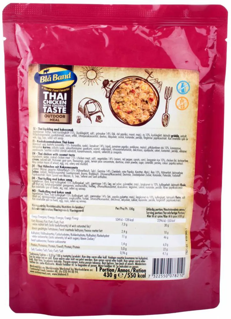 Bla Band Thai Chicken with Coconut Taste Wet Food