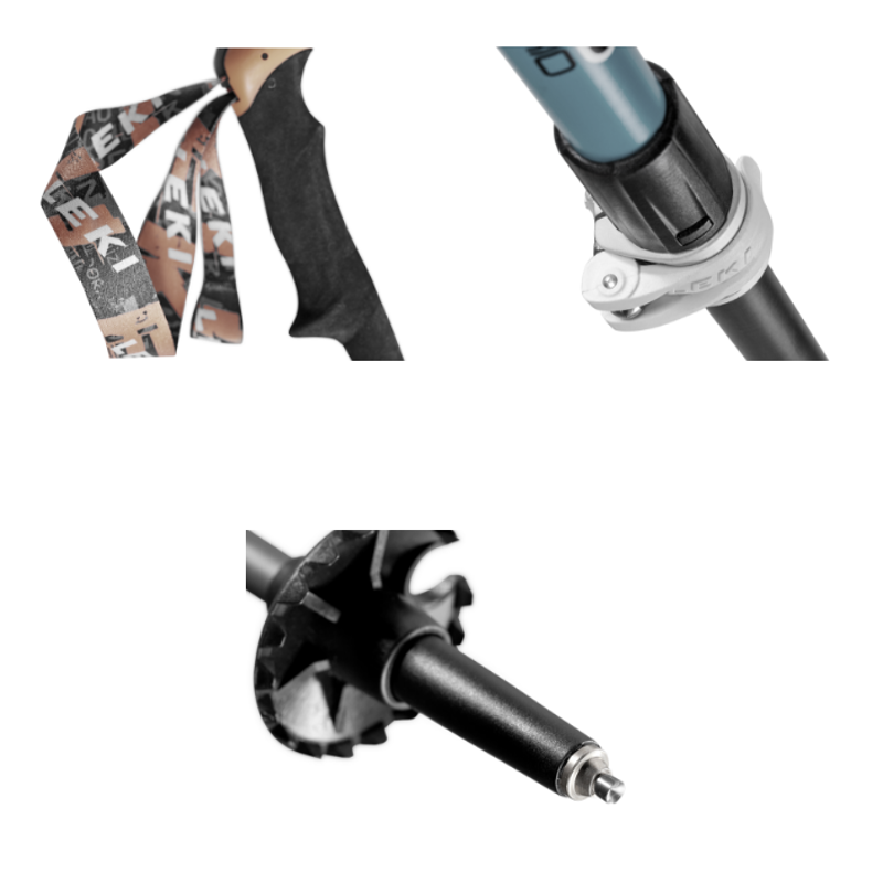 Leki Black Series Speed Lock 2 Walking poles-1