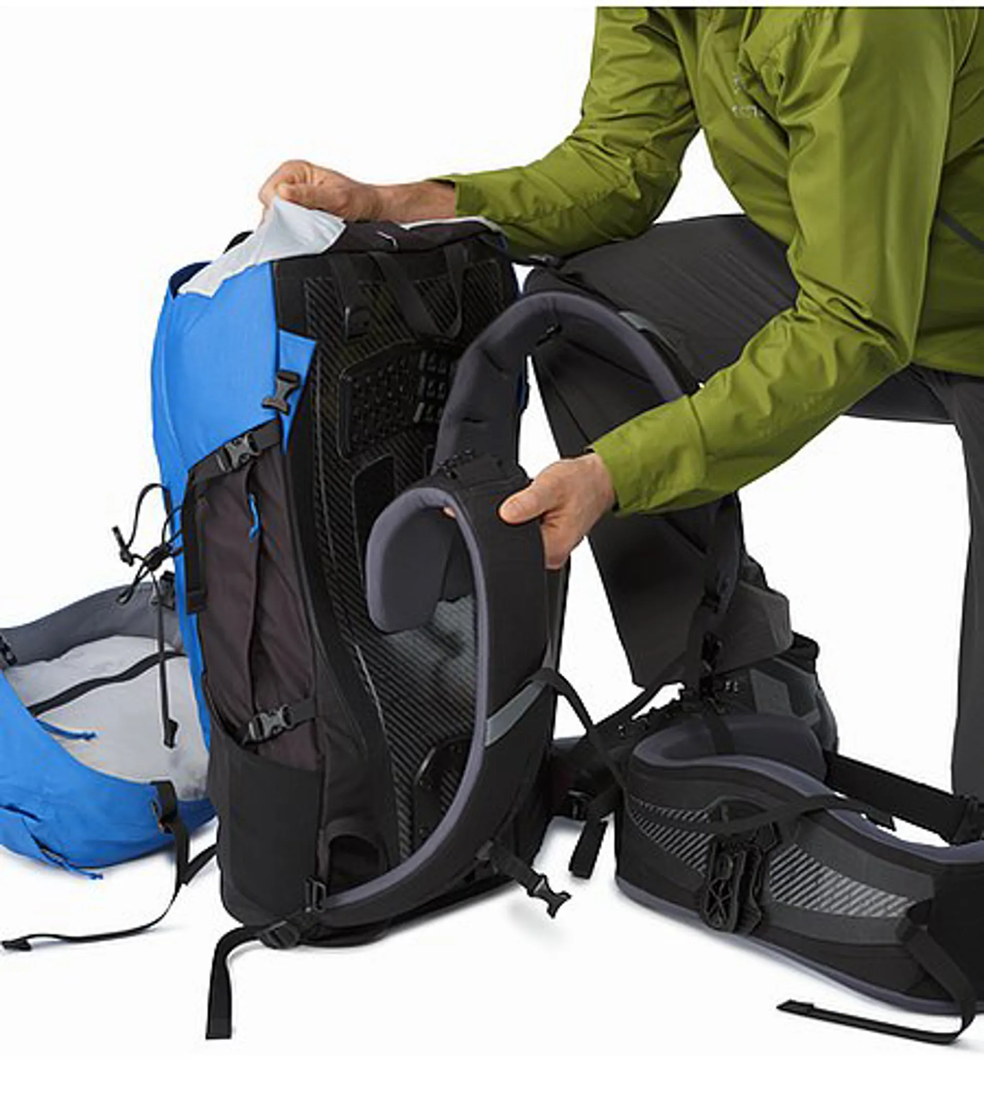 Arcteryx | Mens | Bora AR | 50 | Backpack | Borneo | Blue
