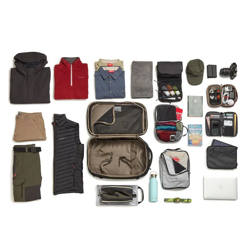 Craghoppers 40L Hybrid Holdall Black-12