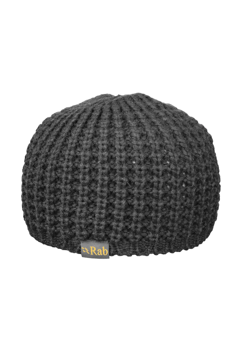 Rab Womens Chunky Knit Beanie Grey