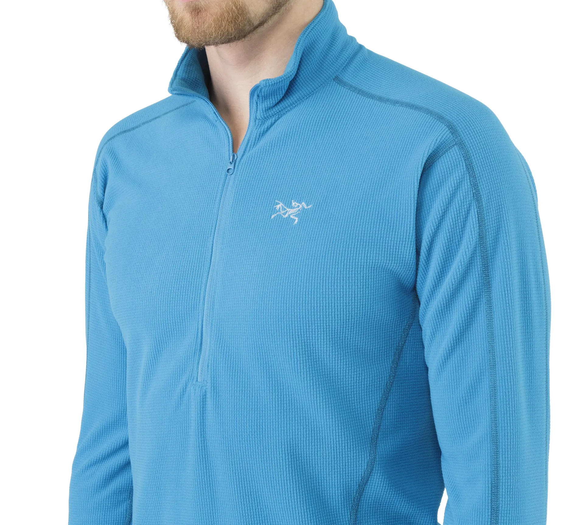 Arcteryx | Mens | Delta | LT | Zip Neck | Basalt