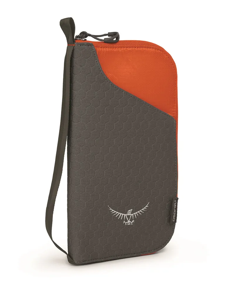 Osprey Document Zip Wallet Poppy Orange