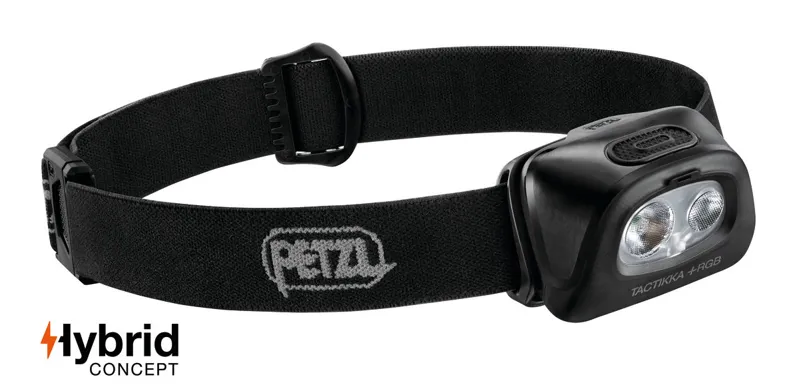 Petzl Tactikka+ RGB Headlamp Black