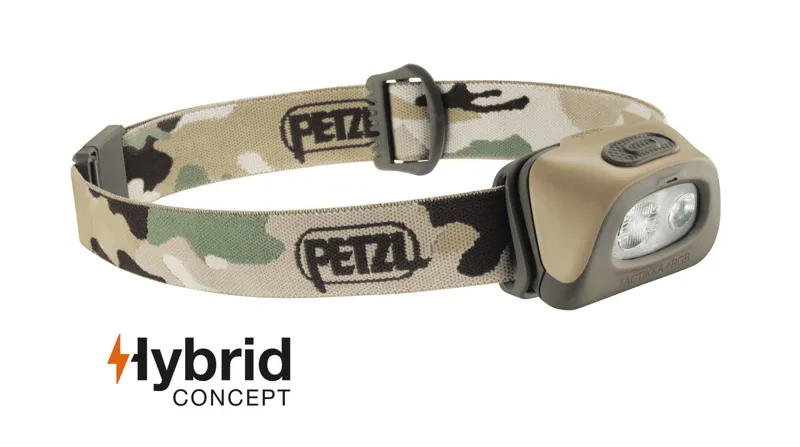 Petzl Tactikka + RGB Headlamp Camo