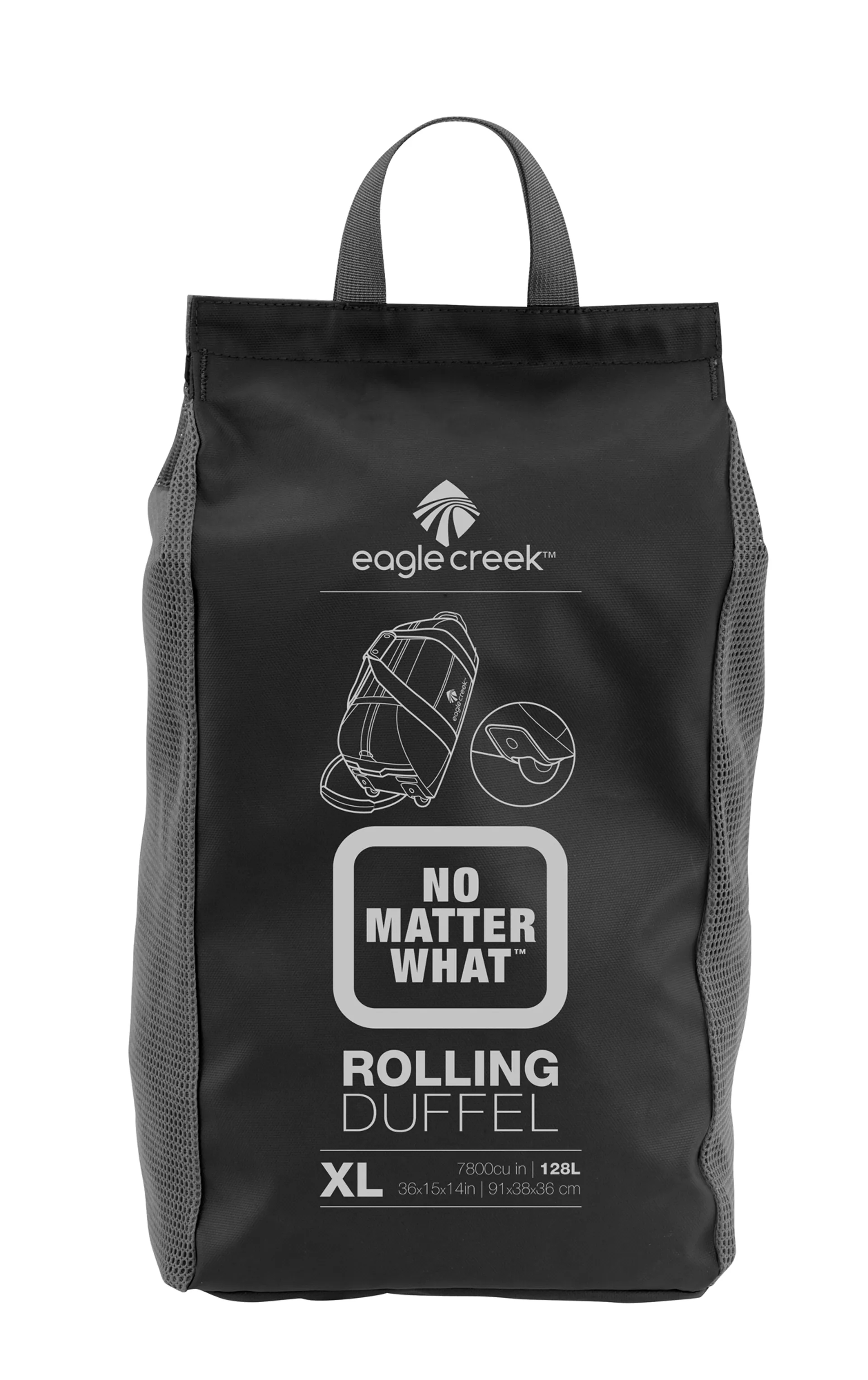 Eagle Creek No Matter What Rolling Duffel XL Black
