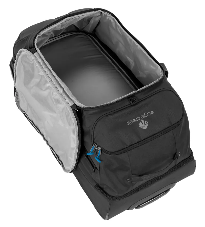 Eagle Creek Expanse Drop Bottom Wheeled Duffel Black-1