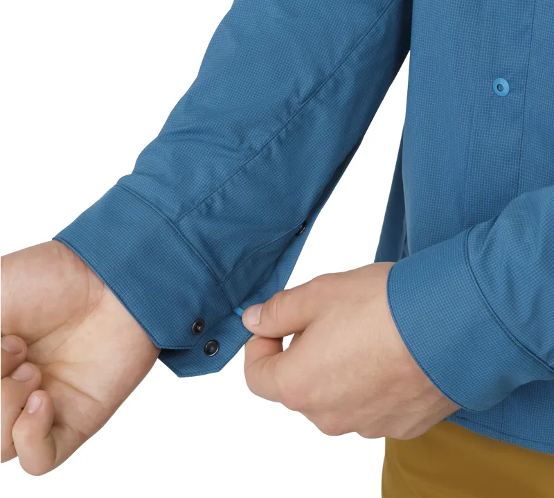 Arcteryx Mens Elaho Shirt LS Magnet-5
