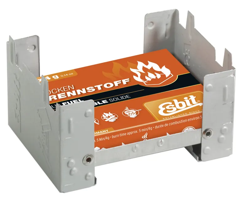 Esbit Pocket Stove Small with Solid Fuel Tablets