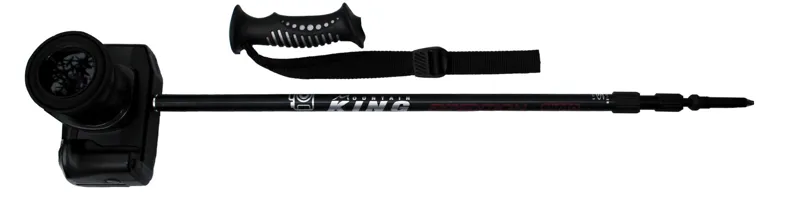 Mountain King Expedition Photo Antishock Pole Black-1