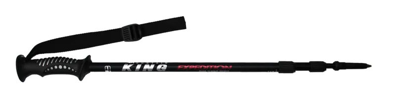 Mountain King Expedition Photo Antishock Pole Black