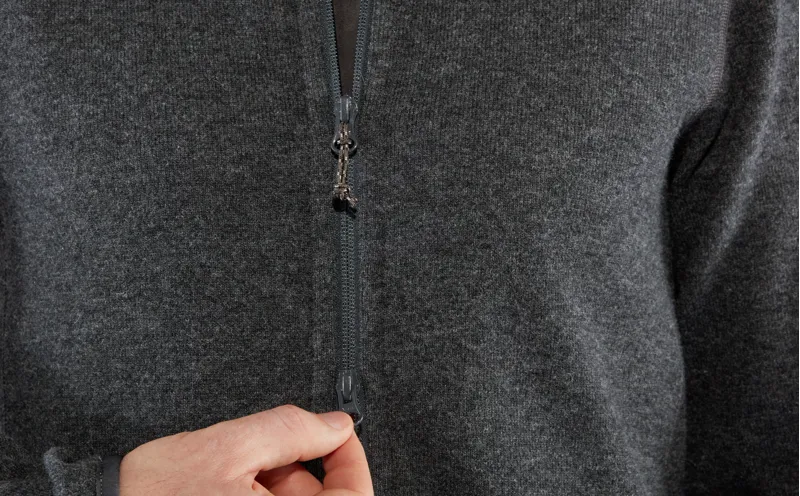 Fjallraven Mens High Coast Wool Sweater Dark Grey-5