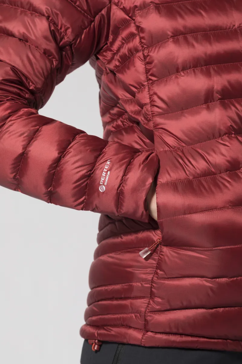 Montane Womens Featherlite Down Jacket Tibetan Red-8