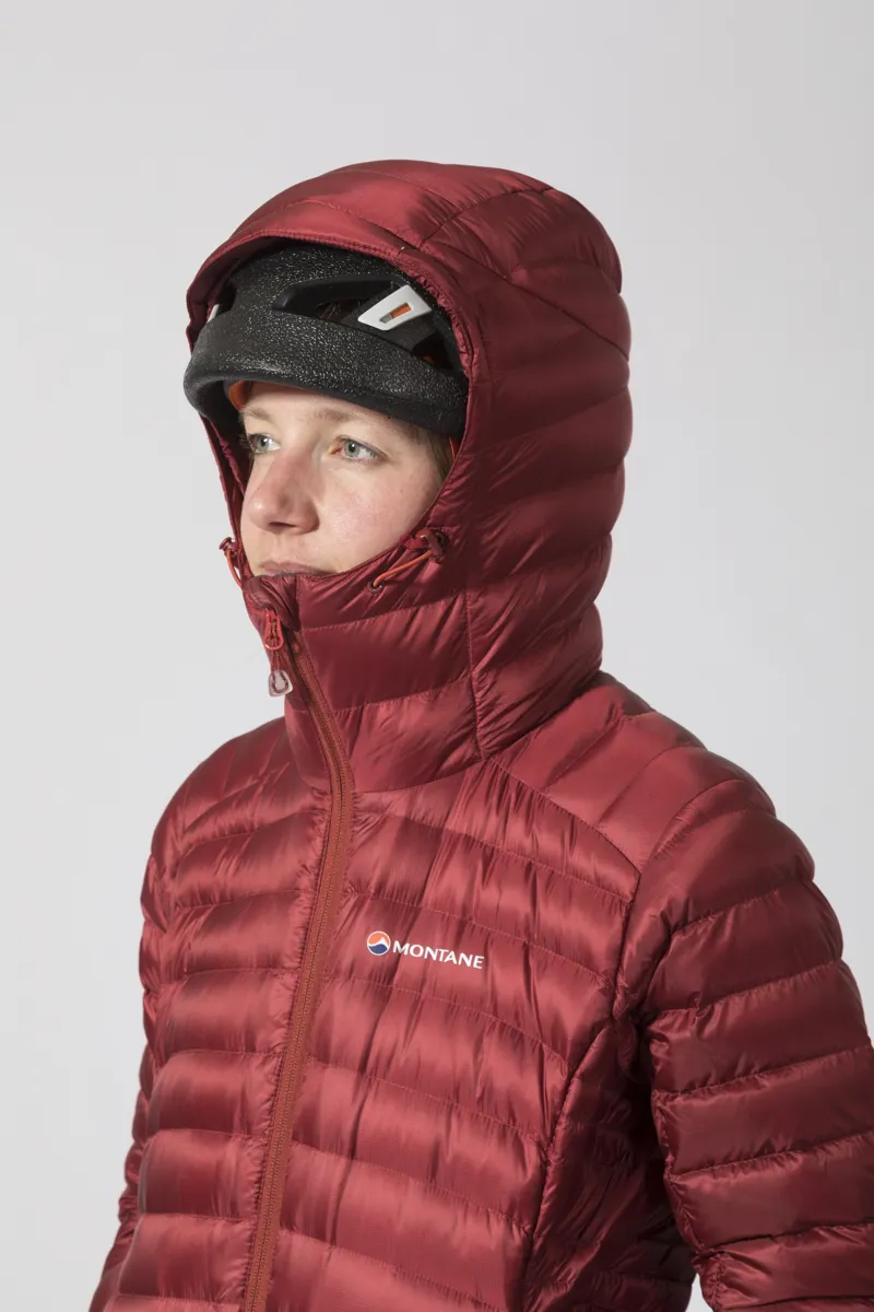 Montane Womens Featherlite Down Jacket Tibetan Red-5