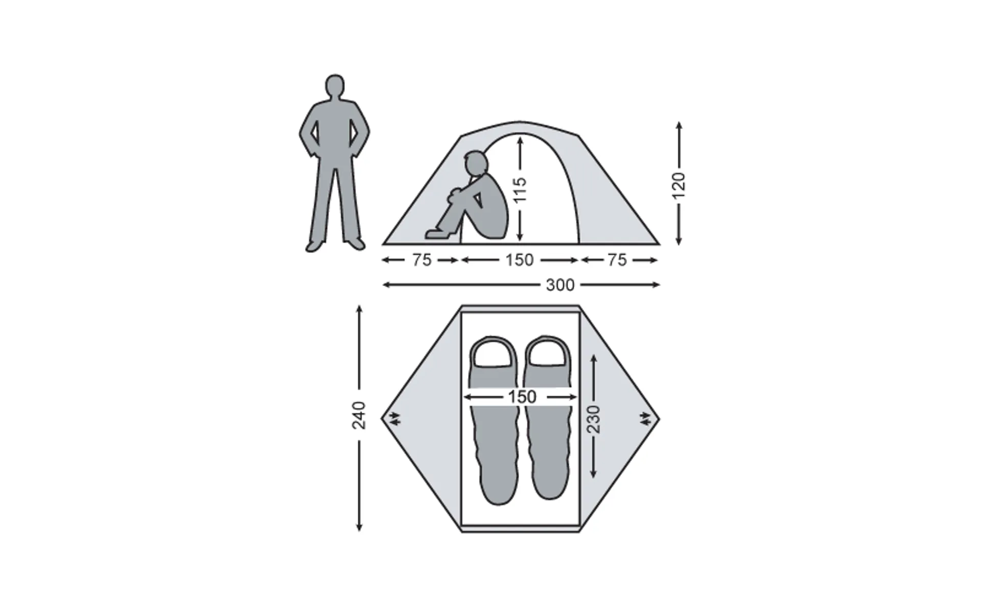 テント・タープ NORDISK Footprint Finnmark 2 NORDISK Footprint Finnmark 2 (フィンマーク2用フットプリント)