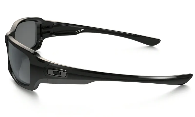 Oakley Fives Squared Polished Black Black Iridium Polarized-3