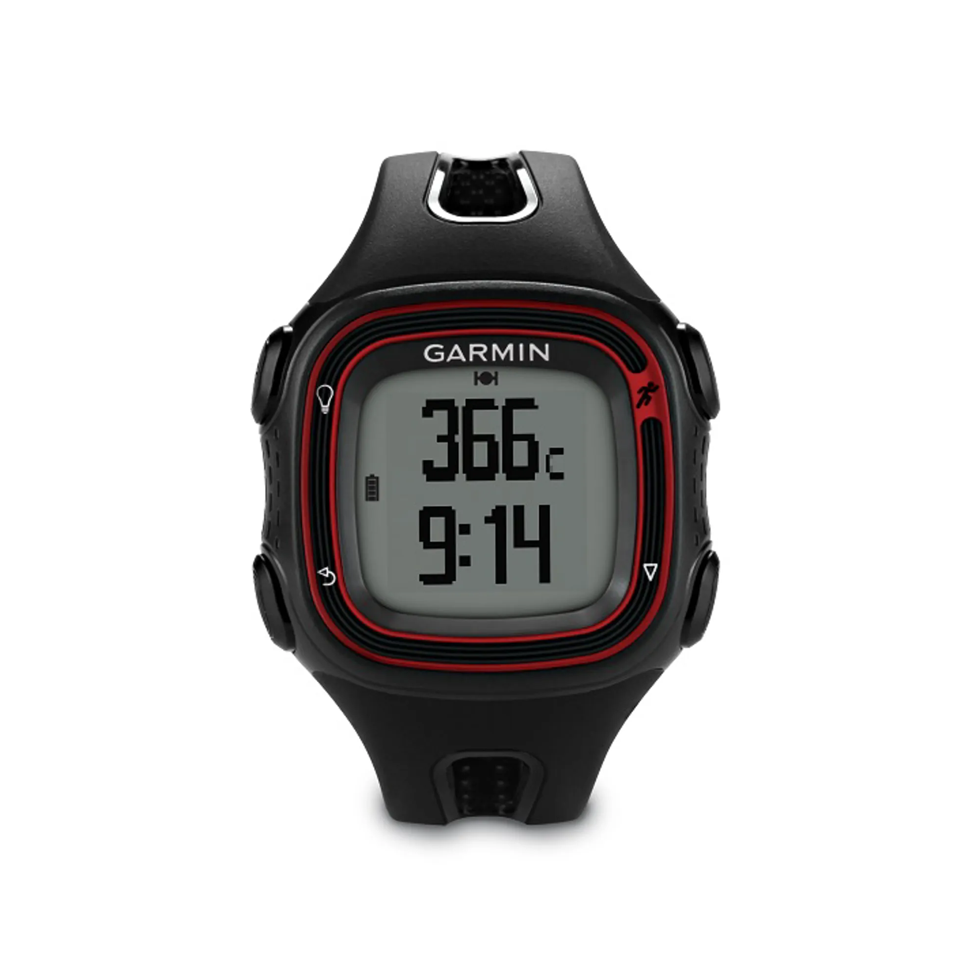 Garmin Forerunner 10 GPS Watch Black and Red - Main Image