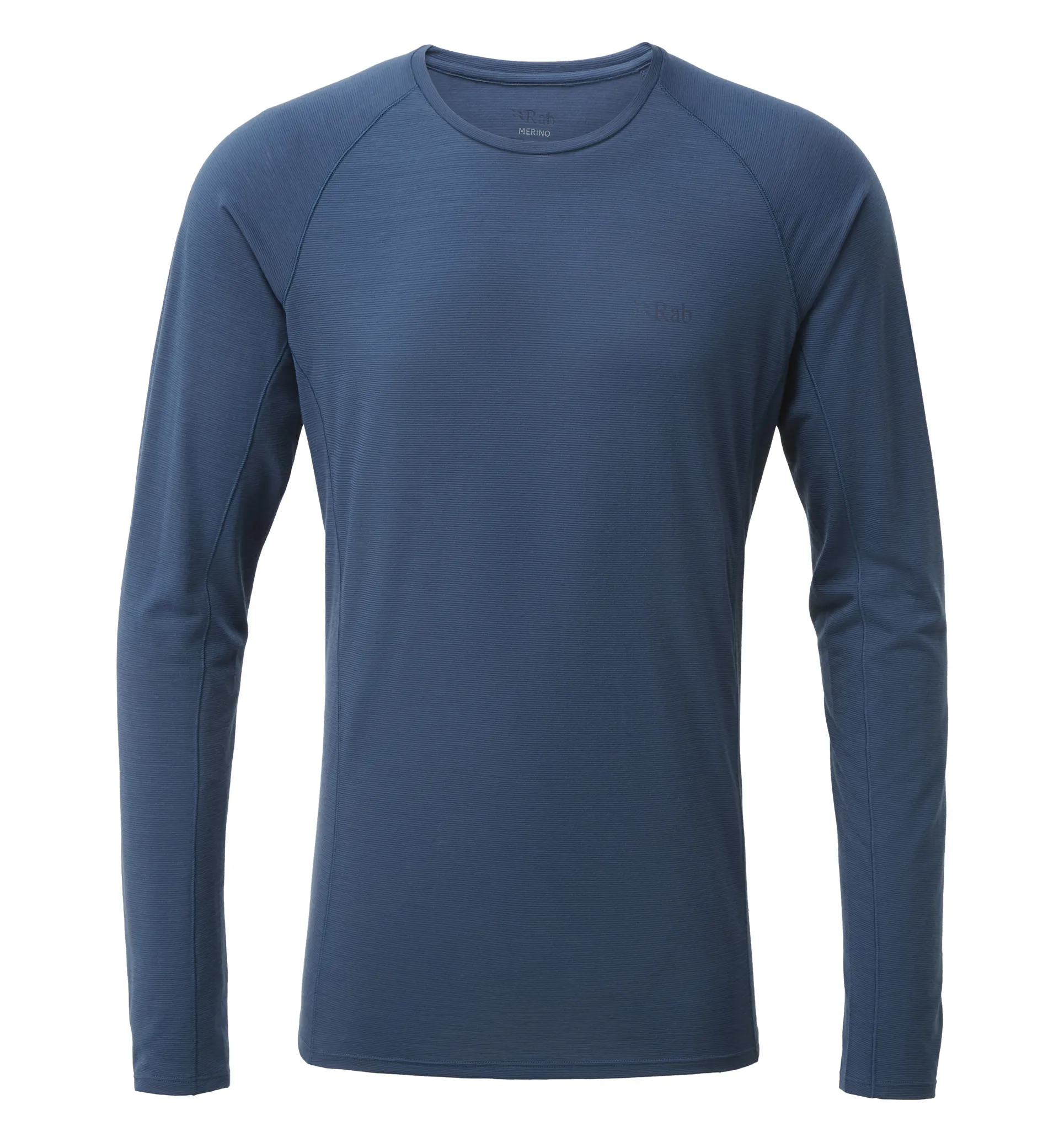 T-shirt Homme RAB Bleu Encre Manches Longues - Taille M - En Mélange Merino - État Occasion Excellent