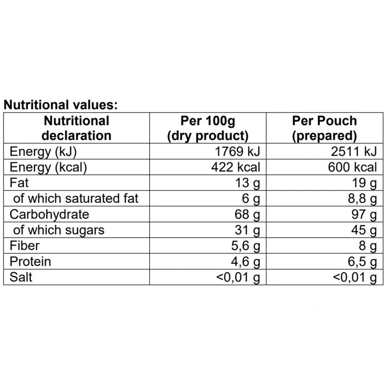 Bla Band Fruit Porridge with Rye Flakes Freeze Dried-1