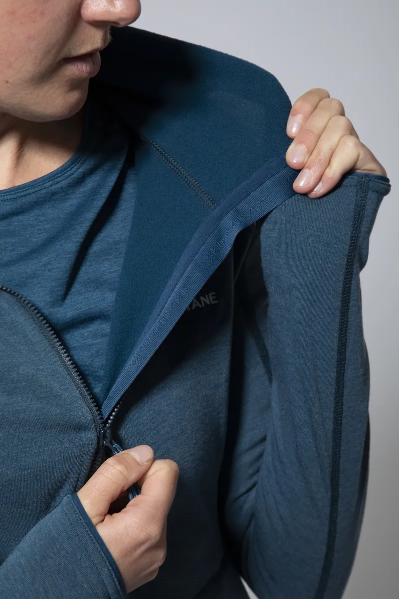 Montane Womens Viper Hoodie Narwhal Blue-5