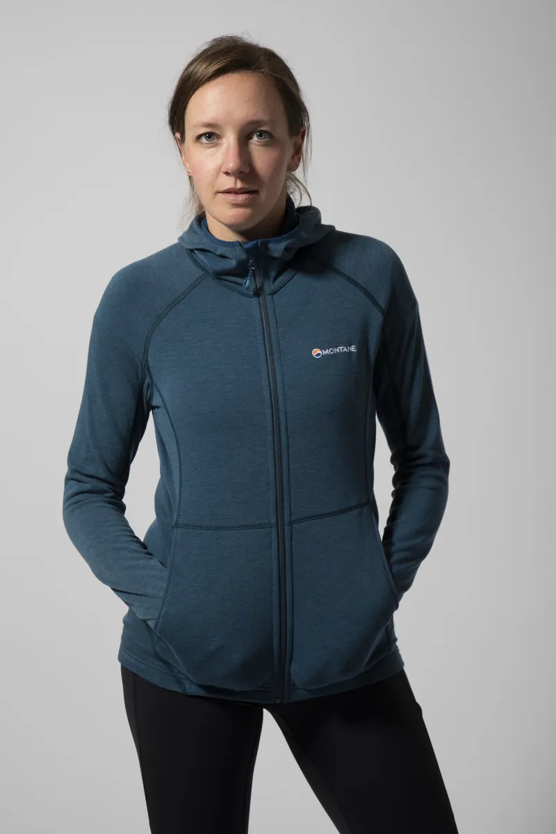 Montane Womens Viper Hoodie Narwhal Blue-4